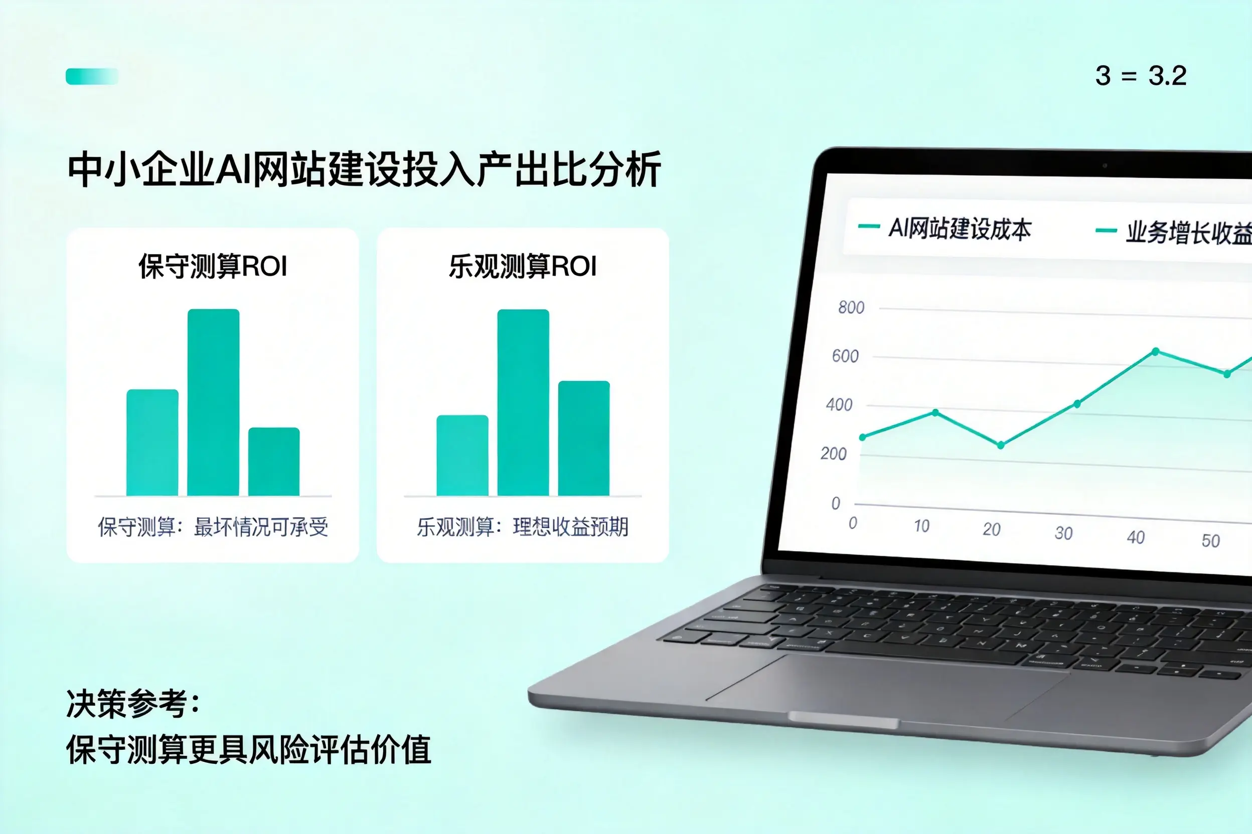 成都中小企业AI网站建设投入产出比怎么算？先看这份分析
