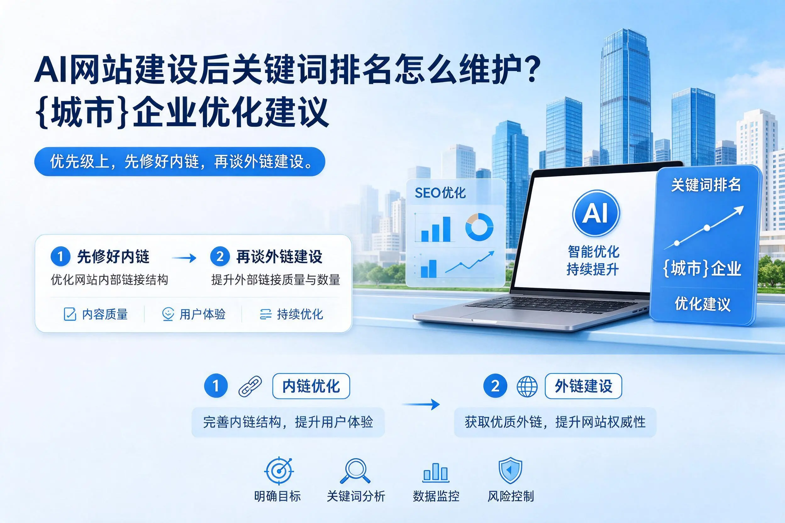 AI网站建设后关键词排名怎么维护?成都企业优化建议