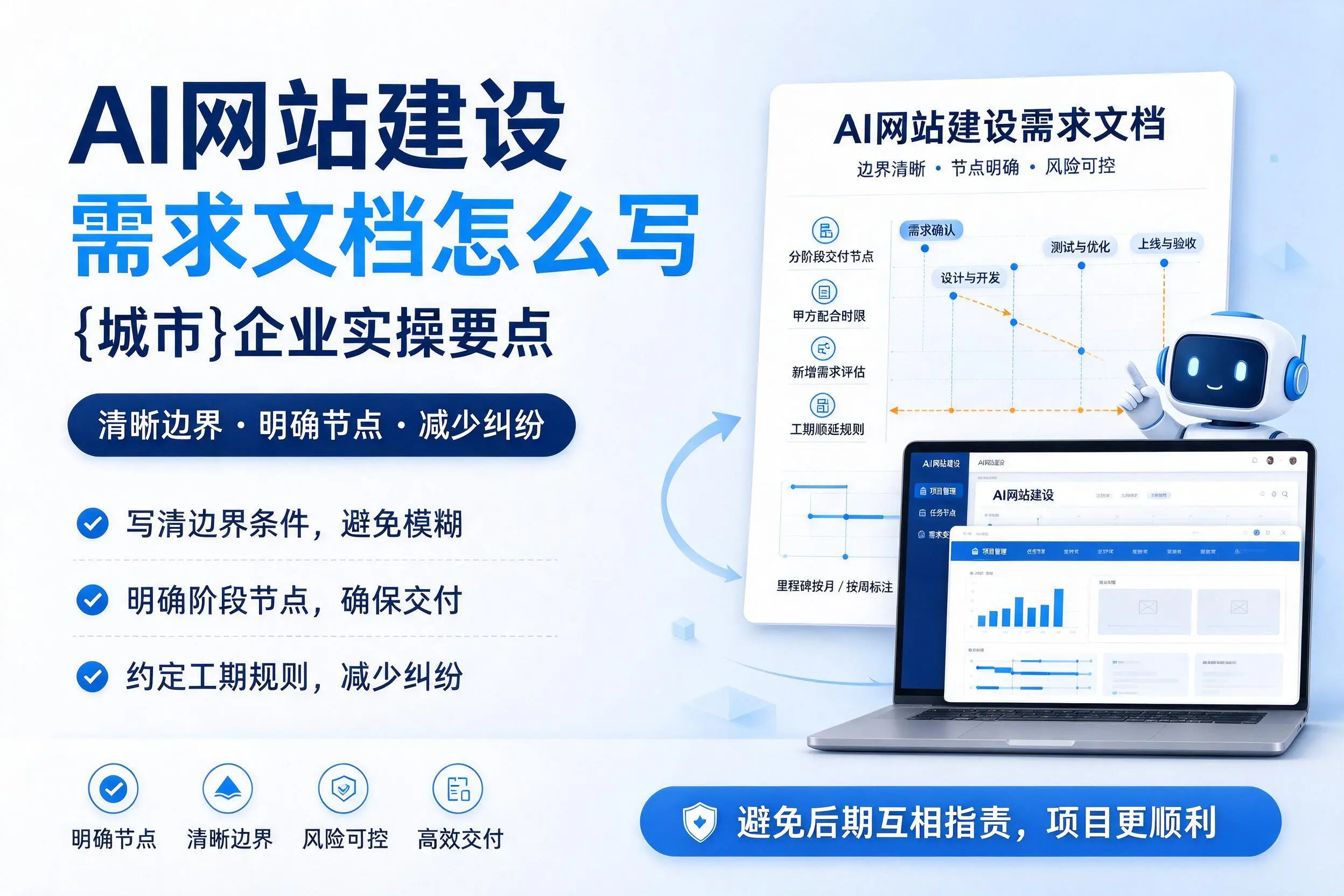AI网站建设需求文档怎么写，成都企业实操要点